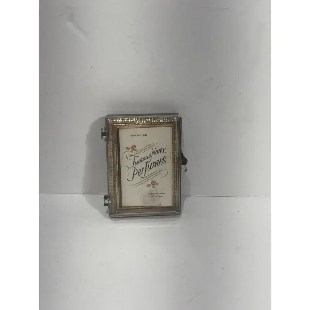 Famous‎ Names 8 Perfumes Sampler Nips Vials W Case Vintage The Warrington Bank